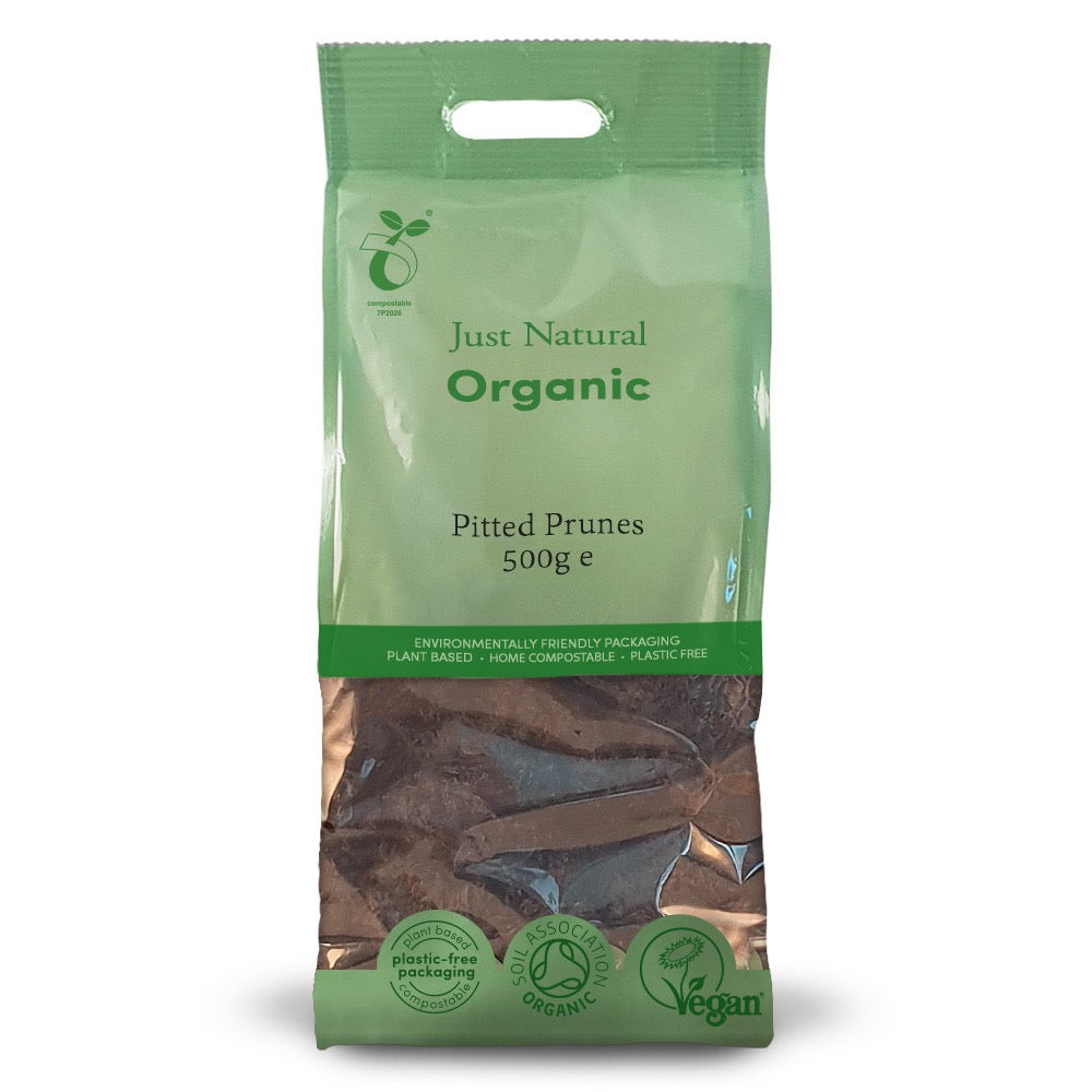 Just Natural Org Pitted Prunes 500g