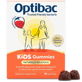 Optibac Kids Gummies Strawberry Flavour 30s